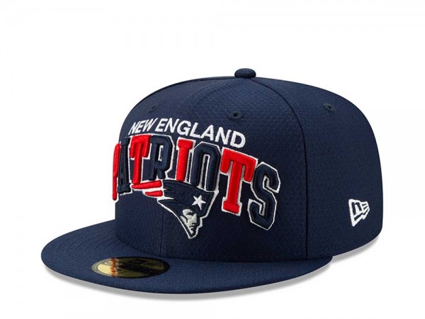 New Era New England Patriots Sideline Cap Home 59Fifty Fitted Cap