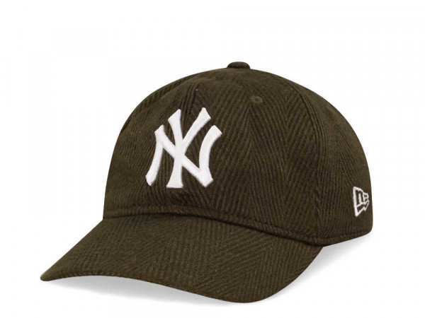 New Era New York Yankees Herringbone Dark Green 9Forty Snapback Cap