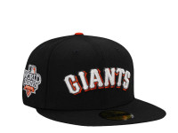 New Era San Francisco Giants World Series 2010 Black Throwback Edition 59Fifty Fitted Cap