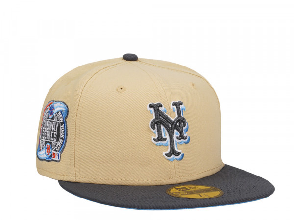 New Era New York Mets Subway Series Metallic Pewter Two Tone Edition 59Fifty Fitted Cap