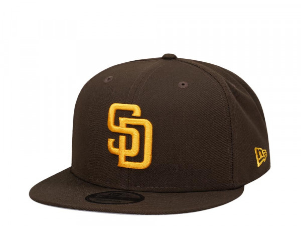 New Era San Diego Padres Walnut Classic Edition 9Fifty Snapback Cap