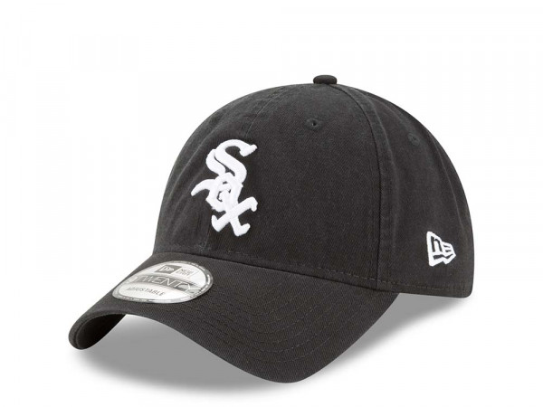 New Era Chicago White Sox Black Core Classic 9Twenty Strapback Cap