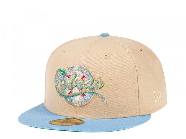 New Era Kissimmee Cobras Metallic Wonder Throwback Edition 59Fifty Fitted Cap