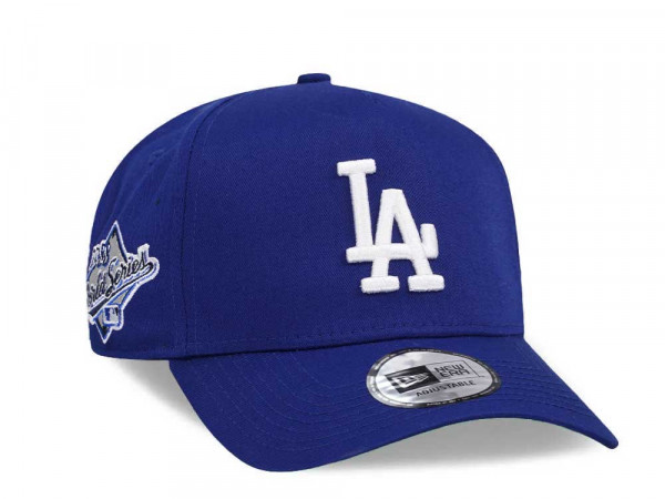 New Era Los Angeles Dodgers World Series 1988 Blue Throwback Edition 9Forty A Frame Snapback Cap