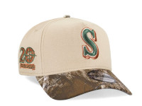 New Era Seattle Mariners 20th Anniversary Camel Realtree Two Tone Edition 9Forty Snapback Cap