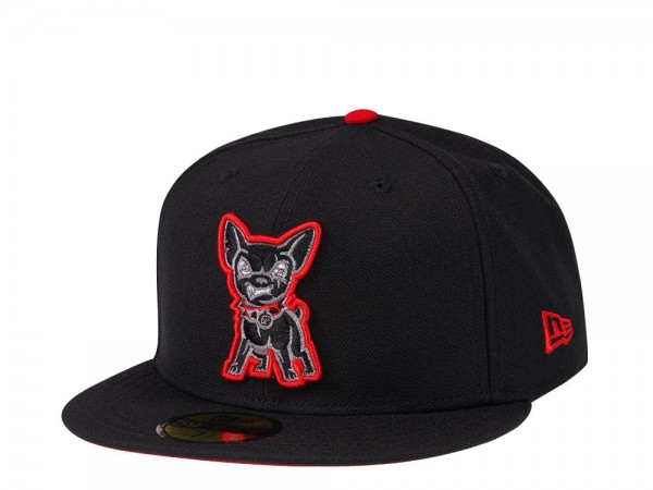 New Era El Paso Chihuahuas Red Pop Edition 59Fifty Fitted Cap