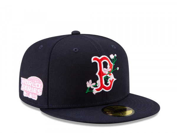 New Era Boston Red Sox World Series 2004 Bloom Patch 59Fifty Fitted Cap