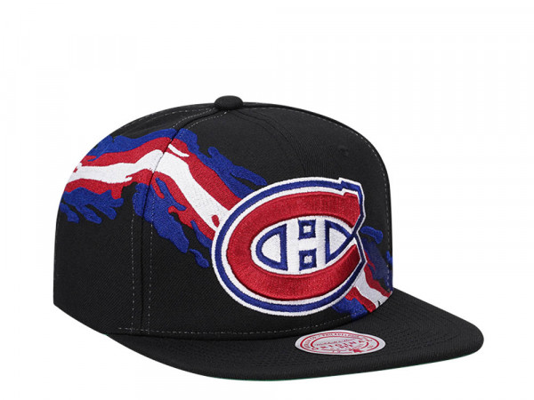 Mitchell & Ness Montreal Canadiens Vintage Paintbrush Snapback Cap