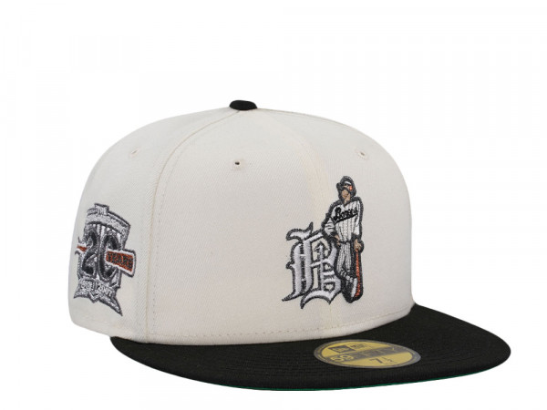 New Era Birmingham Barons 20th Anniversary Chrome Throwback Two Tone Edition 59Fifty Fitted Cap