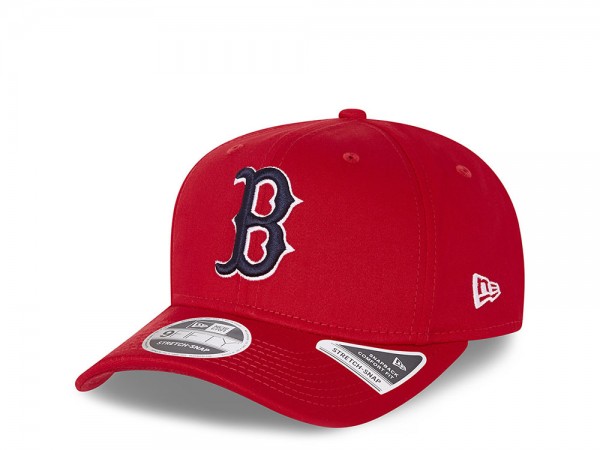 New Era Boston Red Sox Red League Essential 9Fifty Stretch Snapback Cap