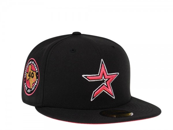 New Era Houston Astros 40th Anniversary Black Lava Edition 59Fifty Fitted Cap