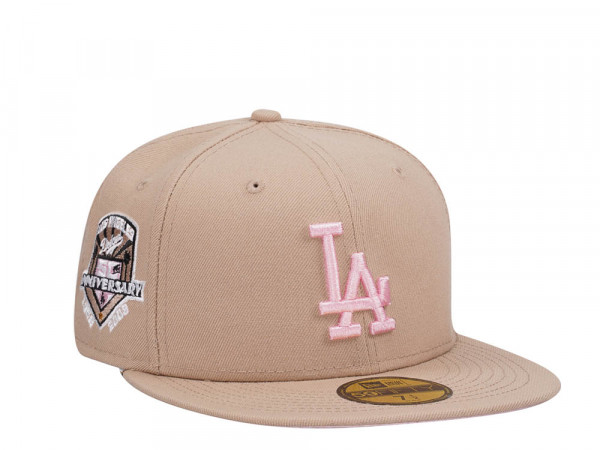 New Era Los Angeles Dodgers 50th Anniversary Camel Edition 59Fifty Fitted Cap