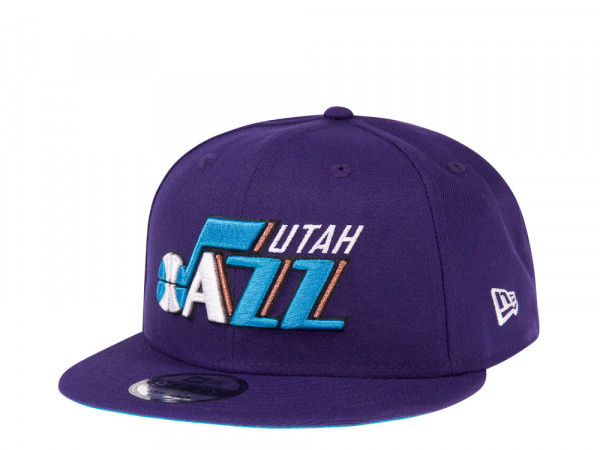 New Era Utah Jazz Purple Blue Edition 9Fifty Snapback Cap