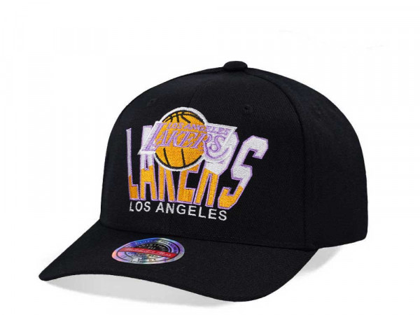 Mitchell & Ness Los Angeles Lakers Retrodome Classic Red Stretch Snapback Cap