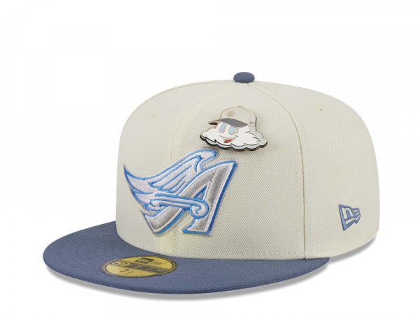 New Era Anaheim Angels The Elements Chrome Two Tone Edition 59Fifty Fitted Cap