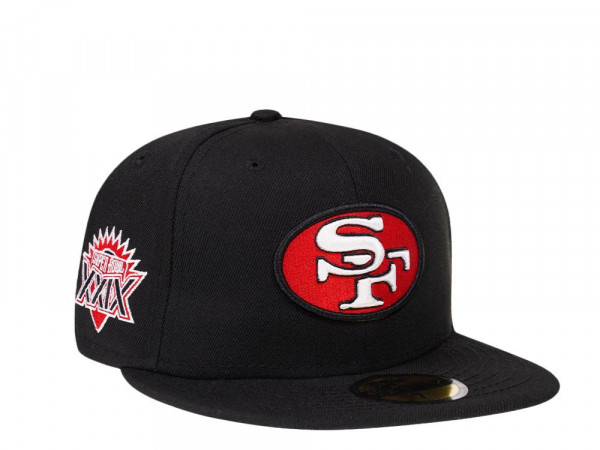 New Era San Francisco 49ers  Super Bowl XXIXX Black Classic Edition 59Fifty Fitted Cap