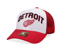 Starter Detroit Red Wings Penalty Curved Trucker Snapback Cap