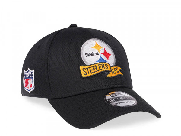 New Era Pittsburgh Steelers Coach NFL Sideline 2022 39Thirty Stretch Cap