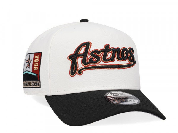 New Era Houston Astros Inaugural Season 2000 Classic Two Tone Edition 9Forty A Frame Snapback Cap