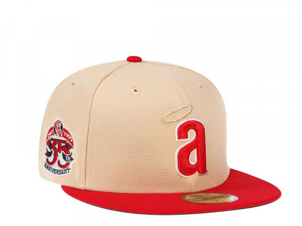 New Era California Angels 35th Anniversary Throwback Edition 59Fifty Fitted Cap