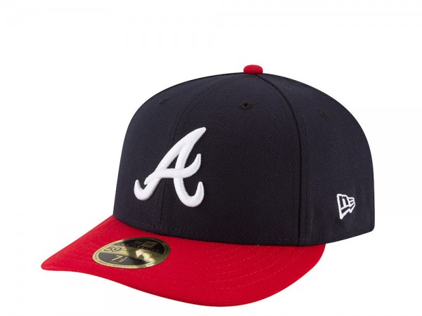 New Era Atlanta Braves Authentic On-Field Low Profile 59Fifty Fitted Cap