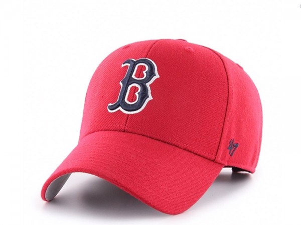 47Brand Boston Red Sox Red Classic Strapback Cap