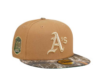New Era Oakland Athletics 50th Anniversary Real Tree Prime Two Tone Edition 59Fifty Fitted Cap