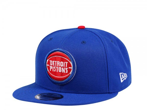 New Era Detroit Pistons Blue and Red Edition 9Fifty Snapback Cap
