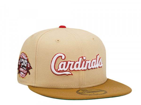 New Era St. Louis Cardinals 125th Anniversary Vegas Two Tone Edition 59Fifty Fitted Cap