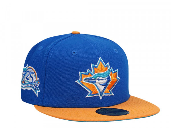 New Era Toronto Blue Jays 25th Anniversary Cool Blue Two Tone Edition 59Fifty Fitted Cap