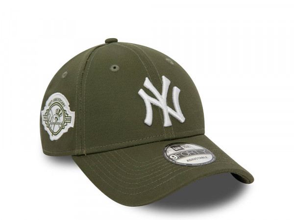 New Era New York Yankees 100th Anniversary Olive 9Forty Strapback Cap