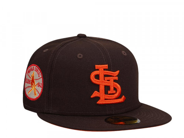 New Era St. Louis Cardinals World Series 1942 Burnt Orange Edition 59Fifty Fitted Cap