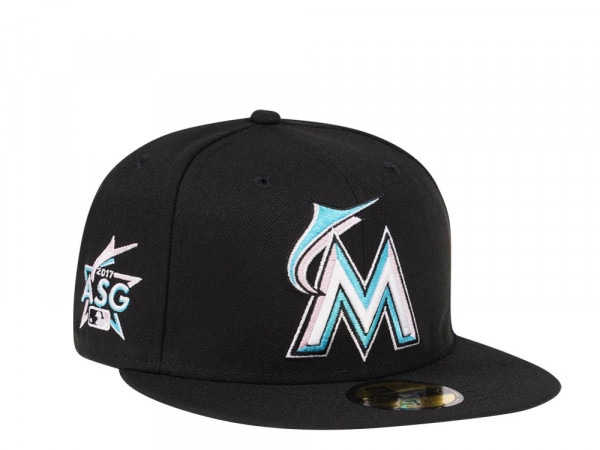 New Era Miami Marlins All Star Game 2017 Vice Pink Edition 59Fifty Fitted Cap