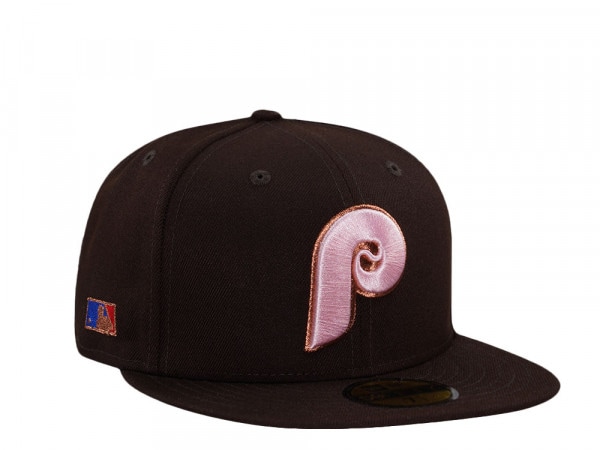 New Era Philadelphia Phillies Burnt Copper Pink Edition 59Fifty Fitted Cap