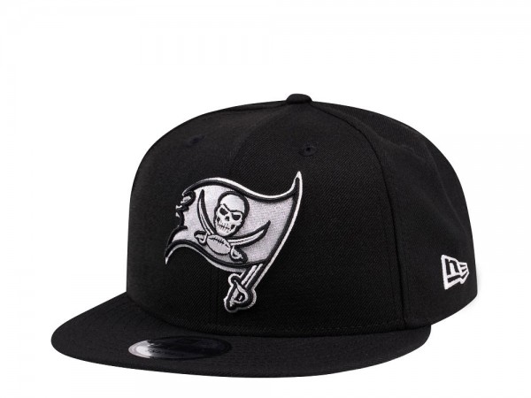 New Era Tampa Bay Buccaneers Black and White Edition 9Fifty Snapback Cap