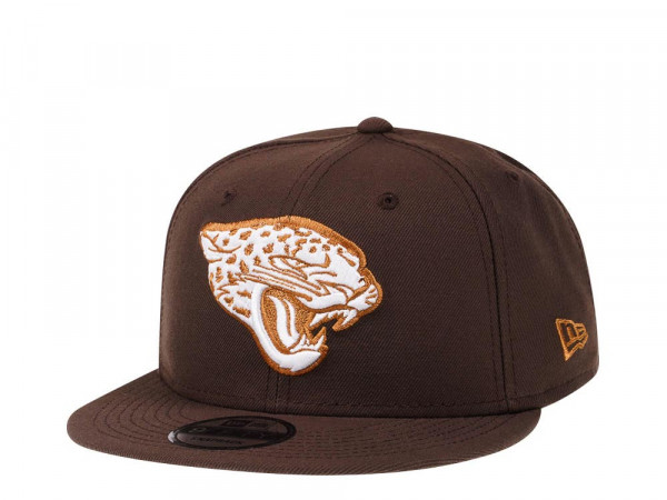 New Era Jacksonville Jaguars Brown Caramel Edition 9Fifty Snapback Cap