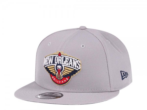New Era New Orleans Pelicans Fresh Grey Edition 9Fifty Snapback Cap