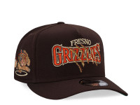 New Era Fresno Grizzlies Gold Throwback Edition 9Fifty A Frame Snapback Cap