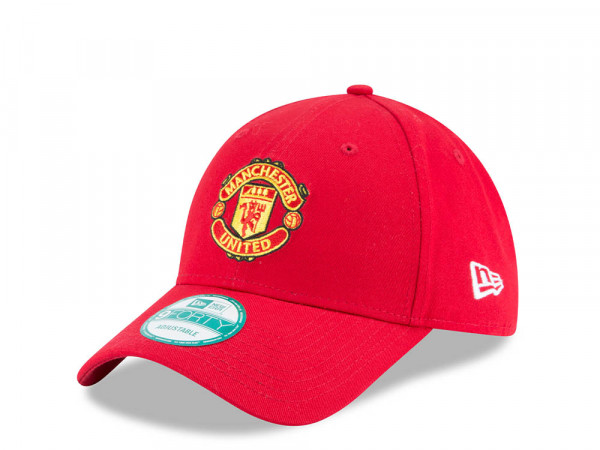 New Era Manchester United Basic Red 9Forty Strapback Cap