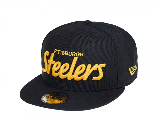 New Era Pittsburgh Steelers Script Edition 59Fifty Fitted Cap