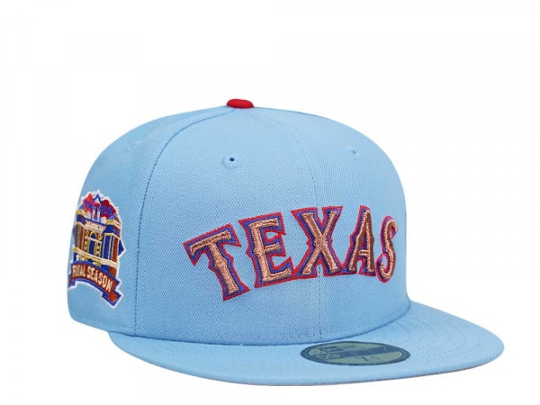 New Era Texas Rangers Final Season Fresh Blue Edition 59Fifty Fitted Cap