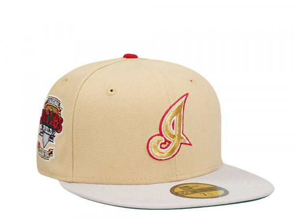 New Era Cleveland Indians Inaugural Season 1994 Vegas Gold Two Tone Edition 59Fifty Fitted Cap