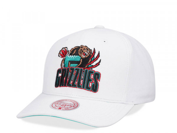 Mitchell & Ness Vancouver Grizzlies All in Pro White Snapback Cap