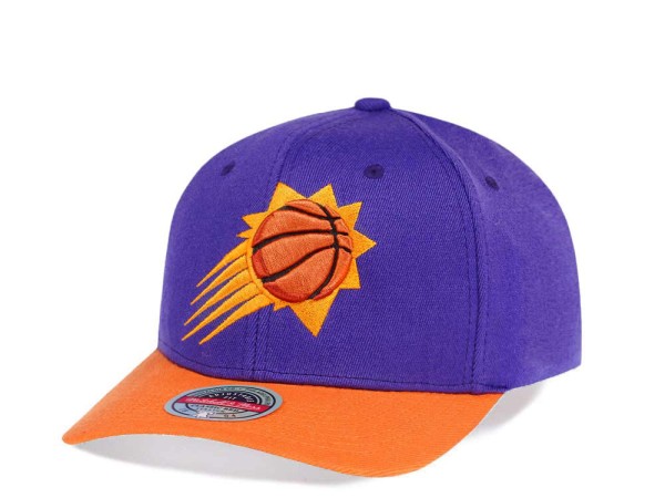 Mitchell & Ness Phoenix Suns Team Two Tone Red Line Solid Flex Snapback Cap