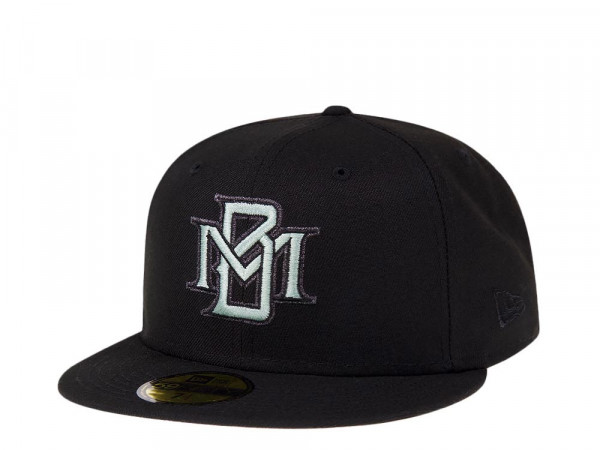 New Era Milwaukee Brewers Black Mint Classic Edition 59Fifty Fitted Cap