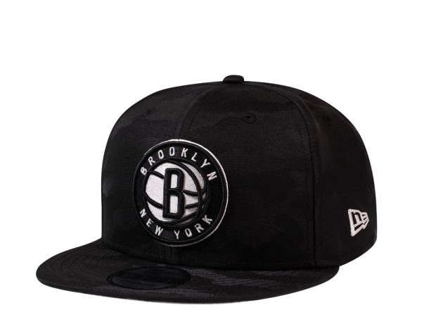 New Era Brooklyn Nets Midnight Camo Edition 9Fifty Snapback Cap
