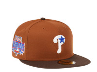 New Era Philadelphia Phillies All Star Game 1996 Bourbon and Suede Edition 59Fifty Fitted Cap