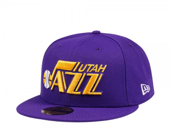 New Era Utah Jazz Throwback Jersey Fit Edition 59Fifty Fitted Cap