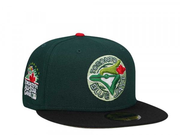 New Era Toronto Blue Jays All Star Game 1991 Fresh Green Two Tone Edition 59Fifty Fitted Cap