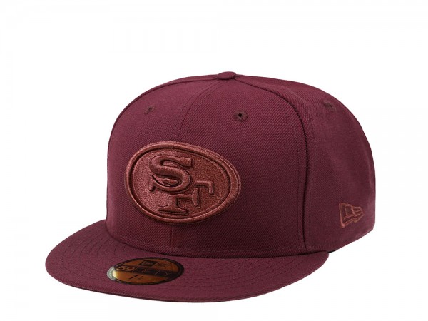 New Era San Francisco 49ers Maroon Edition 59Fifty Fitted Cap